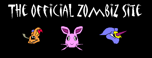 The official Zombiz website logo.